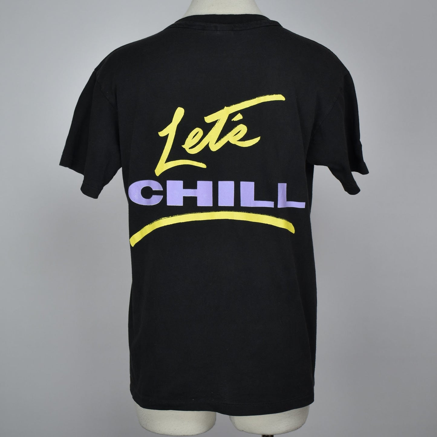 Vintage 90s Very Rare Rap Tee - Made in USA - Single Stitch - Size M -  Guy - Let's Chill R&B T-shirt