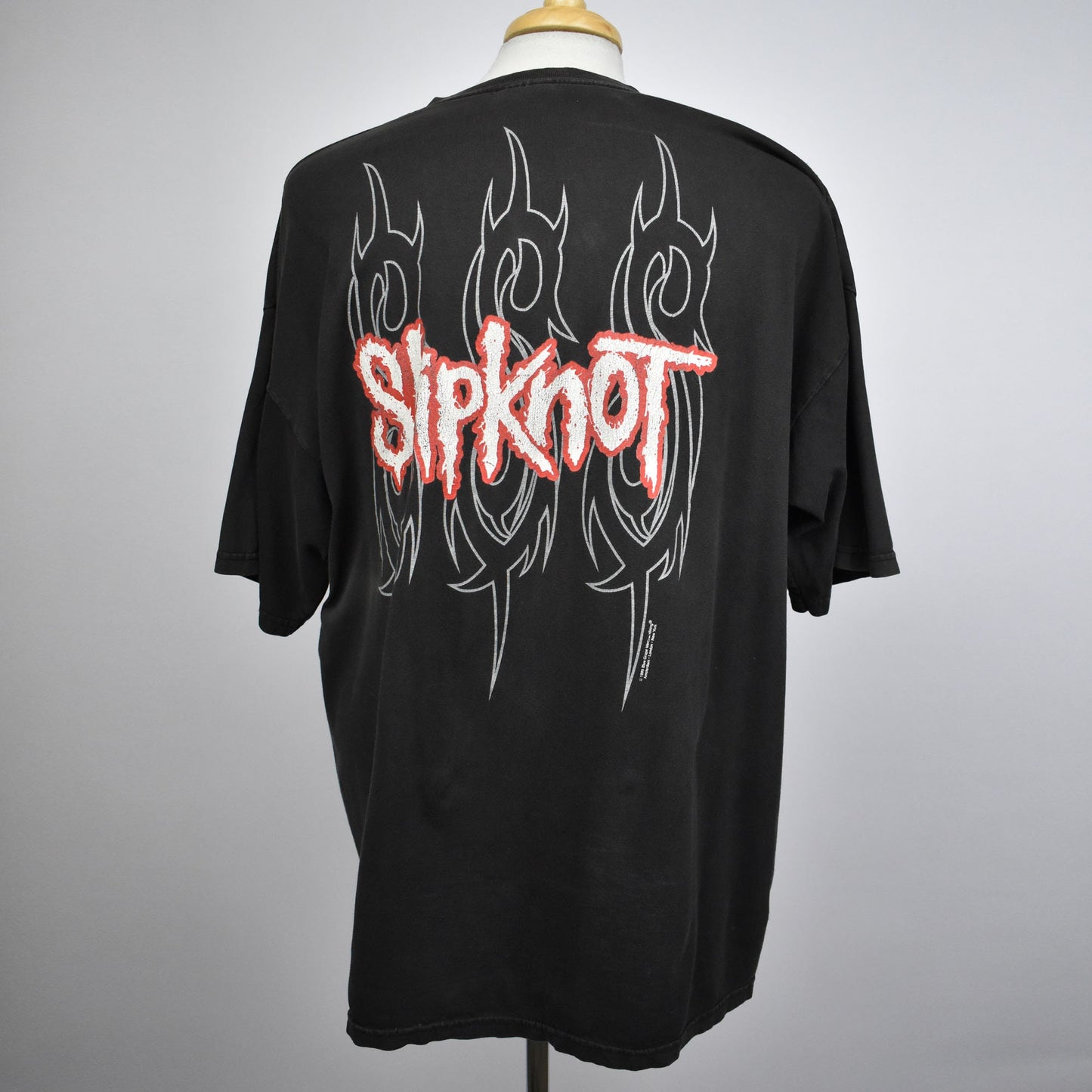 Vintage Very Rare 1999 Slipknot Self Titled T-Shirt Large Blue Grape - Size XXL