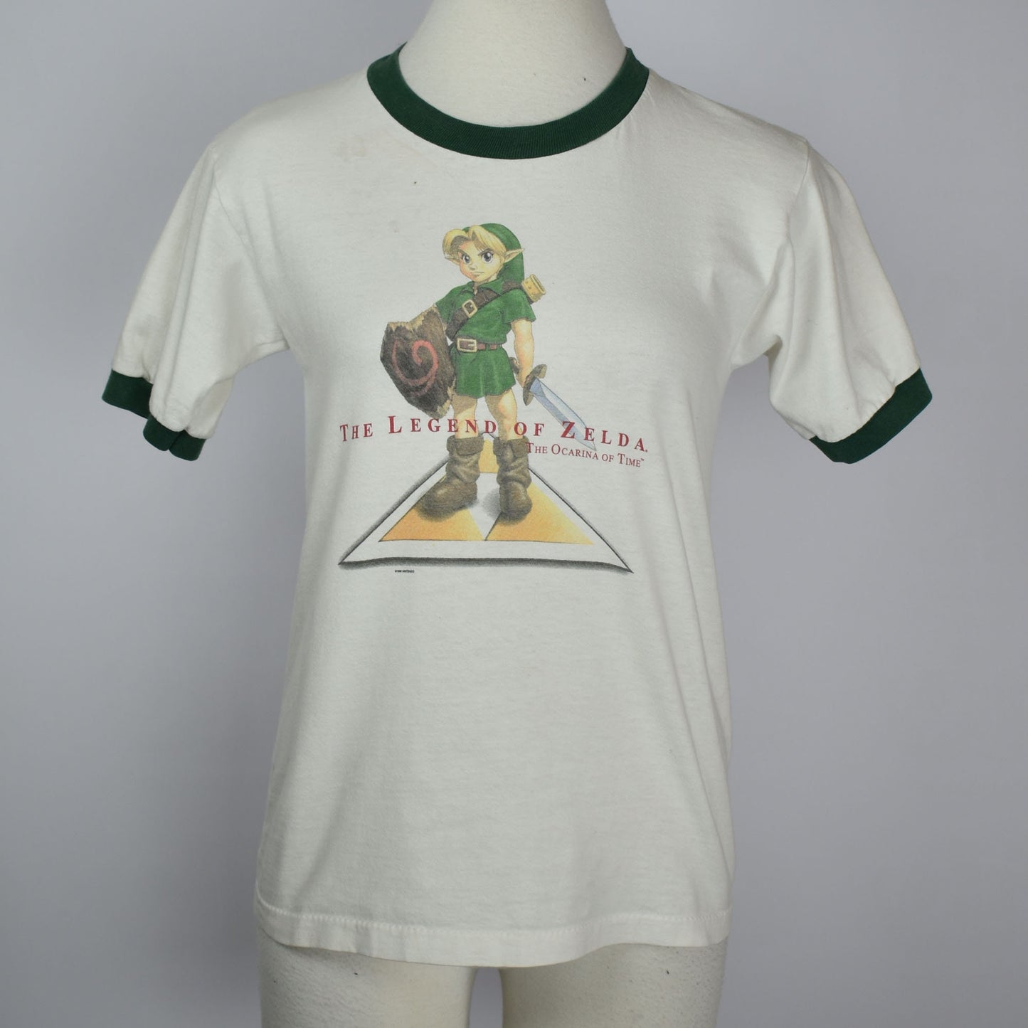 Vintage 90s The Legend of Zelda The Ocarina of Time T-shirt - Made in USA - Size L Youth Graphic Tee