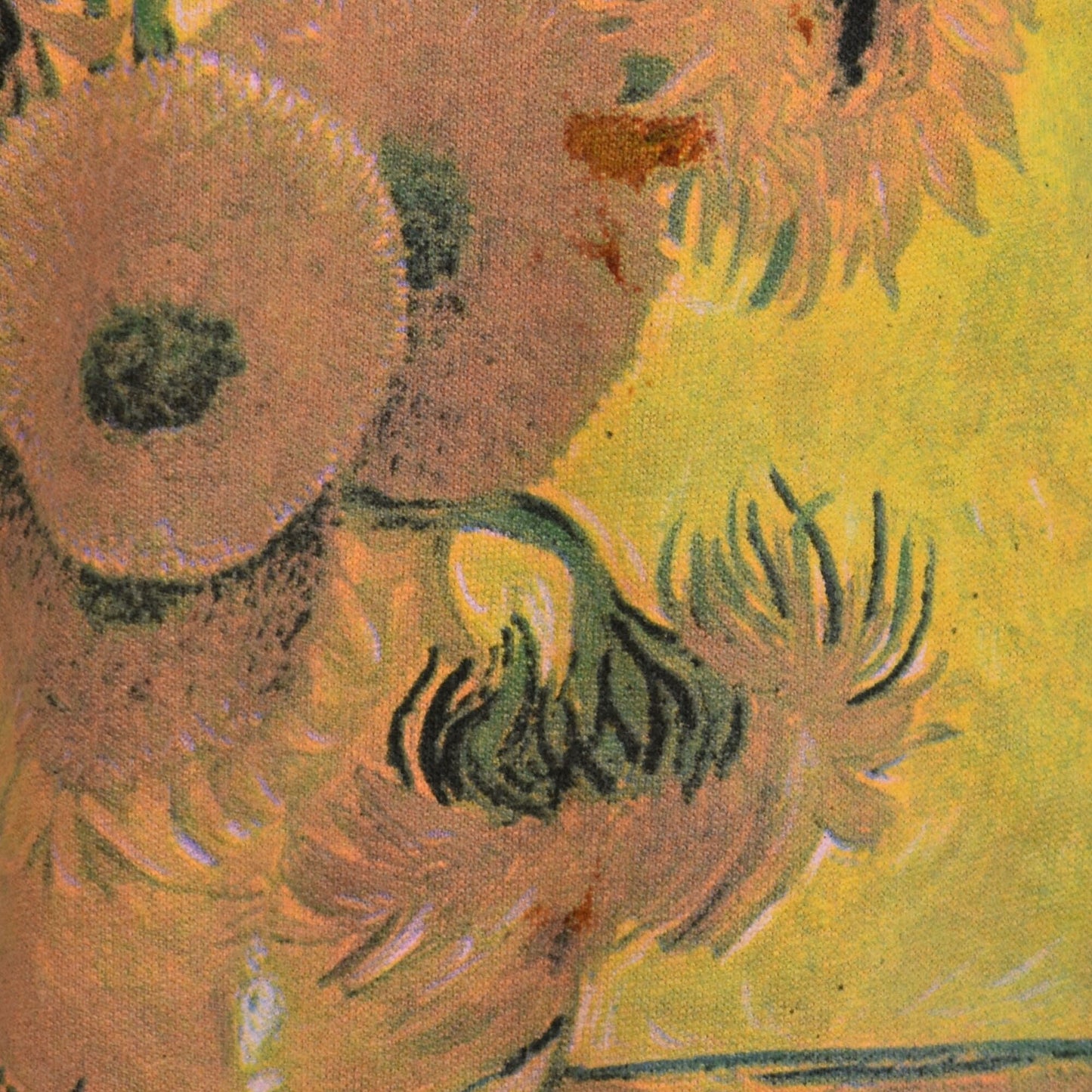 Vintage 1991 Van Gogh "Sunflowers" Printed 100% Tee by Ralph Marlin- Size M