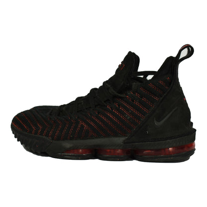 Lebron 16 'Fresh Bred' Black and Red Nike - Size 8 Mens