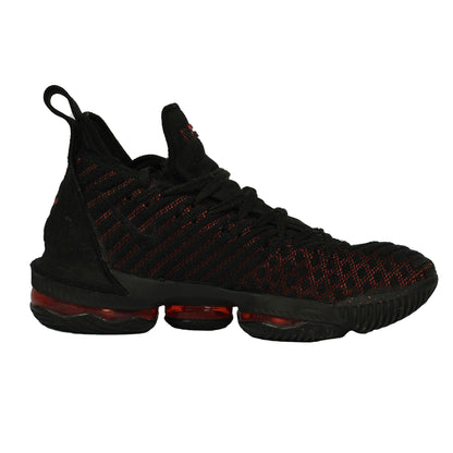 Lebron 16 'Fresh Bred' Black and Red Nike - Size 8 Mens