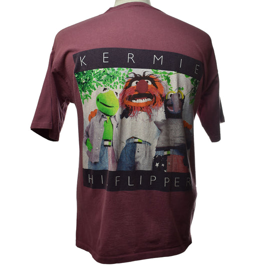 Vintage 90's Single Stitch "Kermie Hilflipper" Tee 100% Cotton Made in USA- Size Large 16202251
