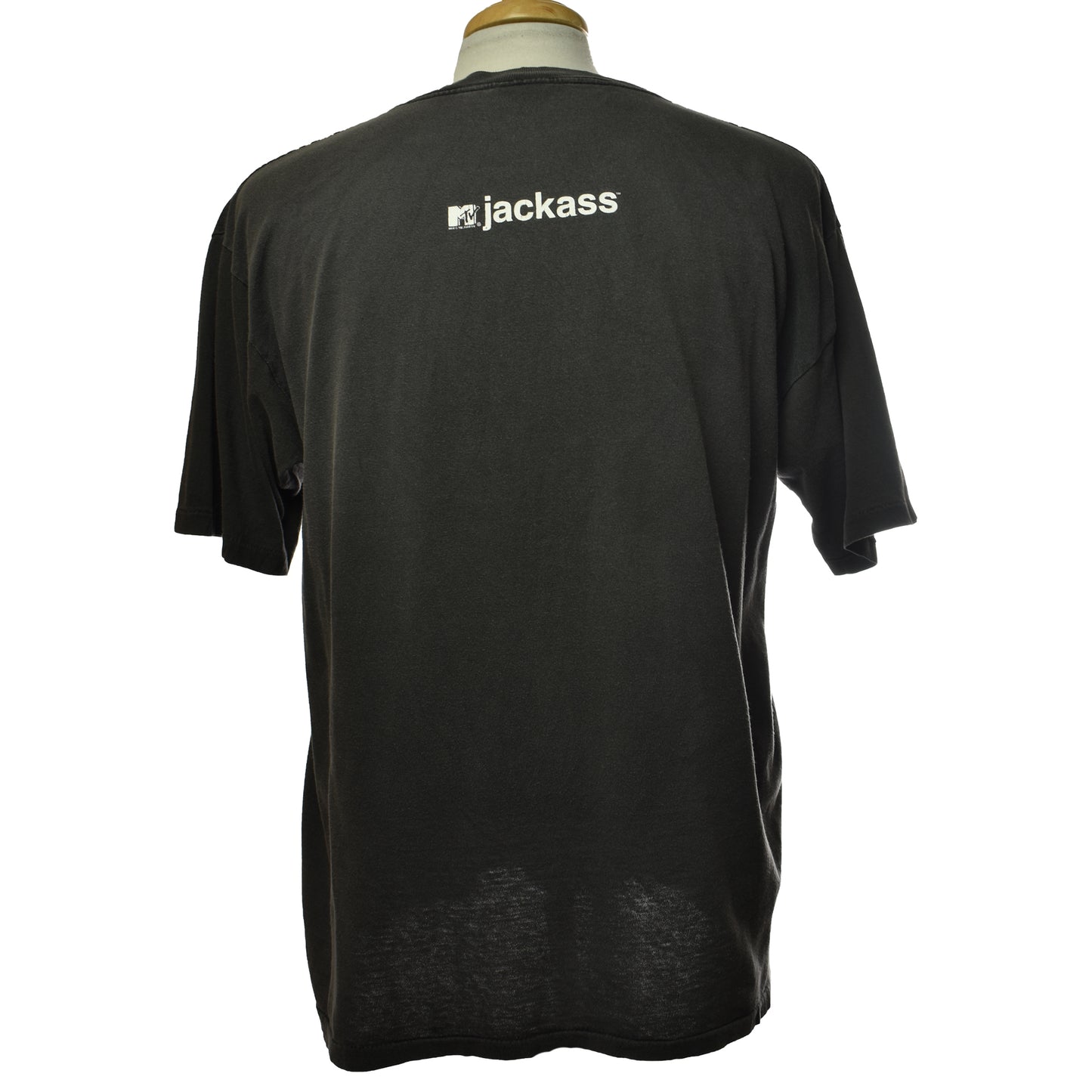 Vintage Rare Y2k Johnny Knoxville Jackass Movie MTV Promo Single Stitch T-shirt