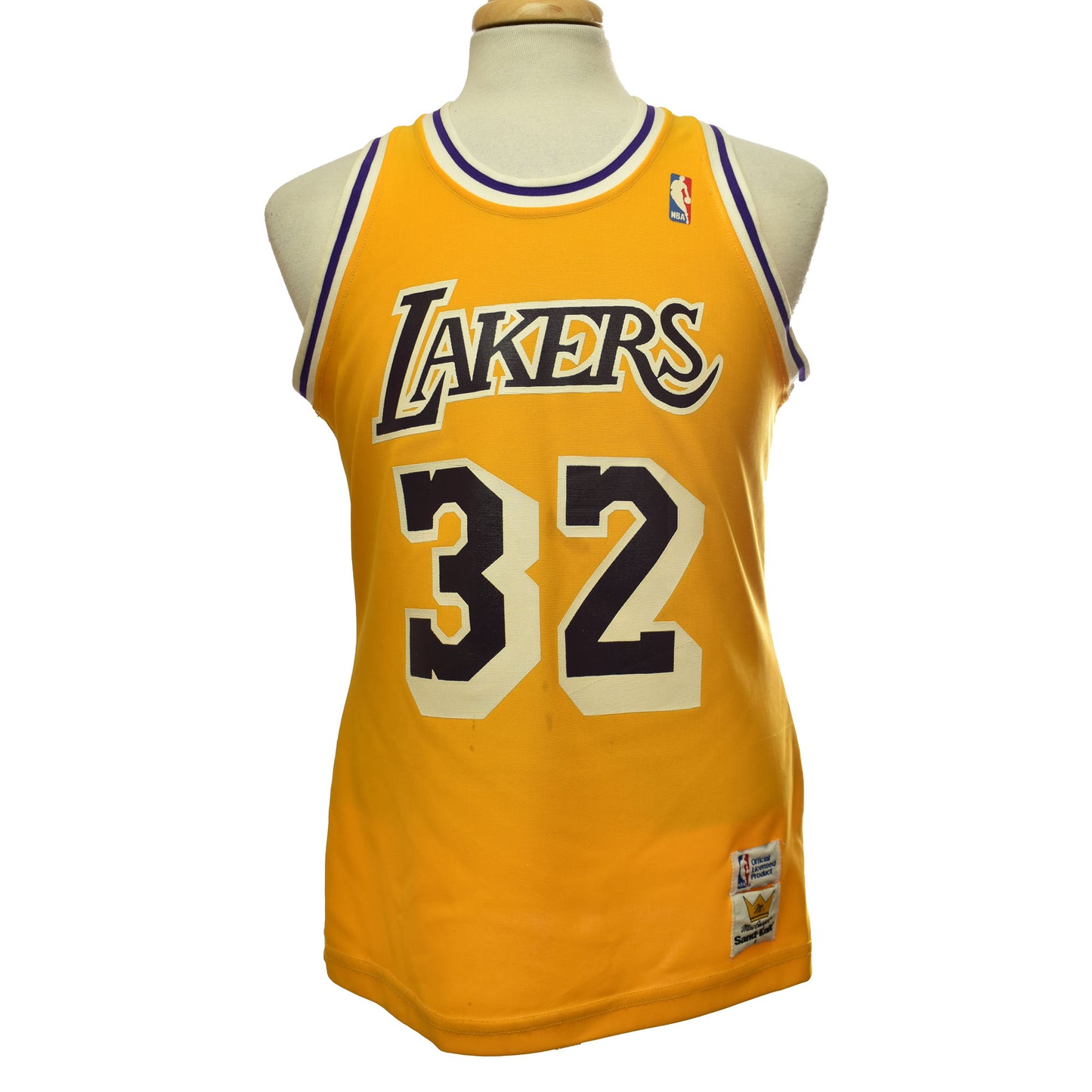 Vintage 80s Magic Johnson #32 LA Lakers x NBA Jersey by MacGregor Sand Knit