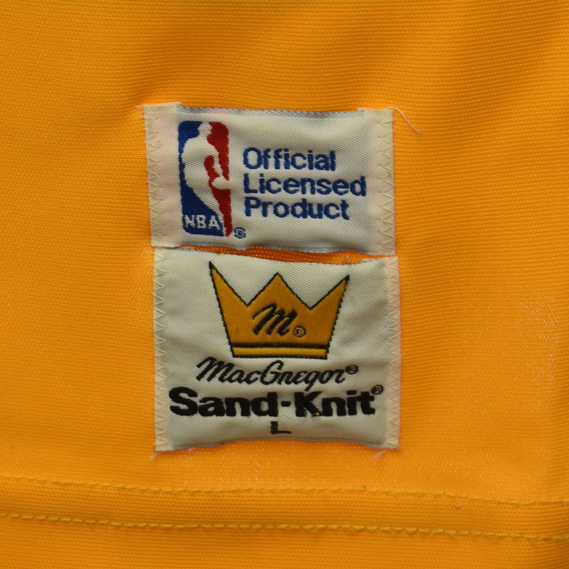 Sand Knit Magic Johnson #32 Lakers Early 1980s Vtg Nba Jersey Size