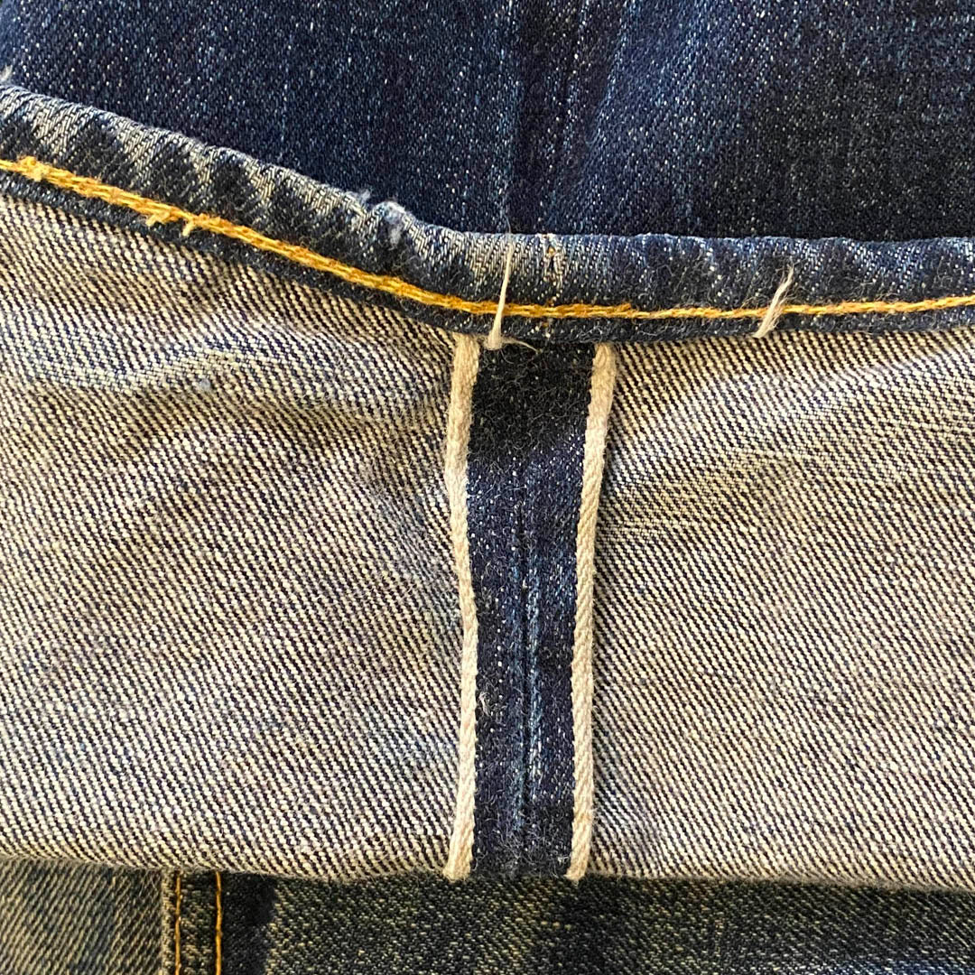 Vintage 70s 501s Levi's Red Line Selvedge Denim Jeans 30" Waist Measured -Big E Removed
