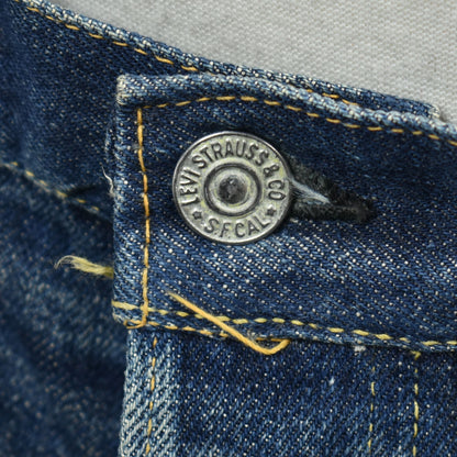 Rare 40s / 50s Levi's 501s Big E Jeans - The Holy Grail - Jerky Leather Patch - Hidden Rivets - Red Line Selvedge