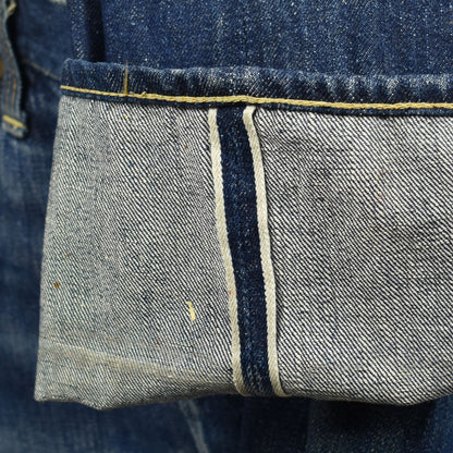 Rare 40s / 50s Levi's 501s Big E Jeans - The Holy Grail - Jerky Leather Patch - Hidden Rivets - Red Line Selvedge