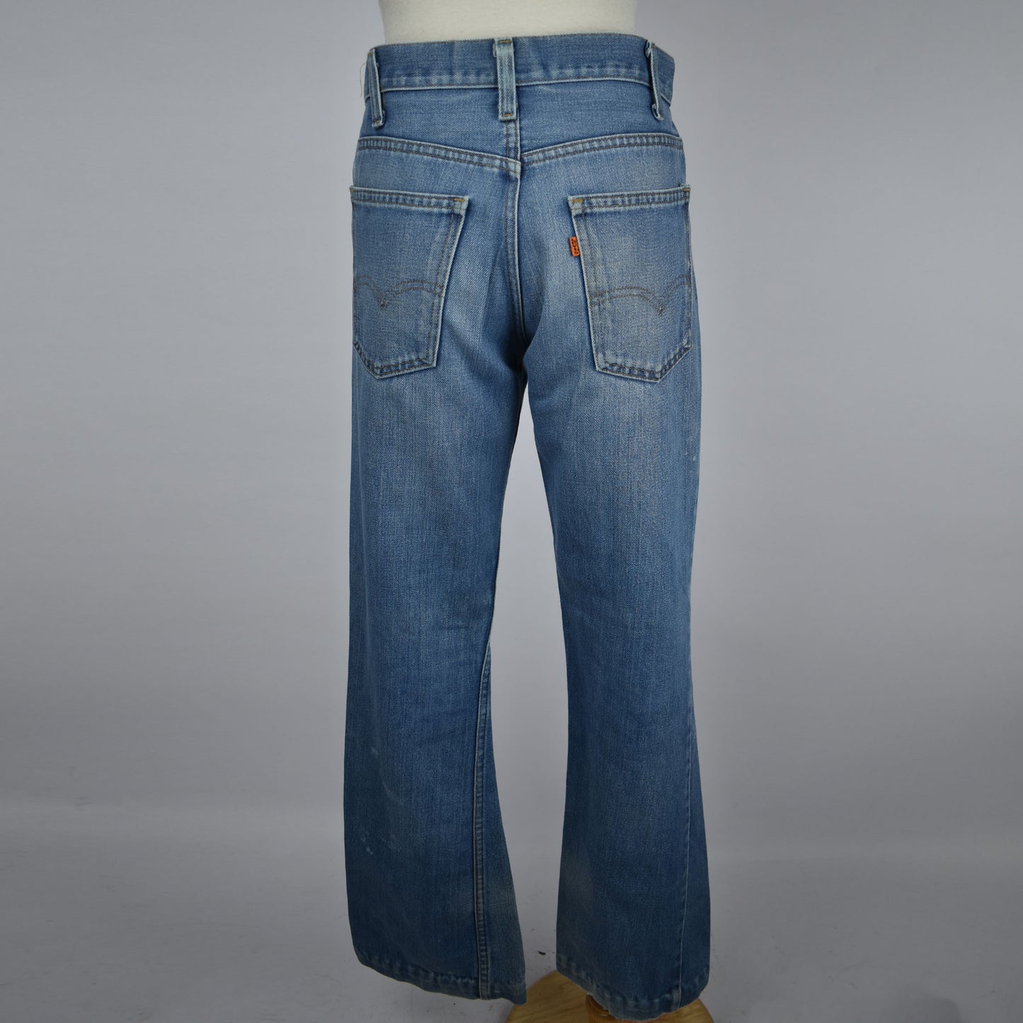 Vintage 70s Levi's Orange Tab Flare Jeans - Bell Bottom Denim