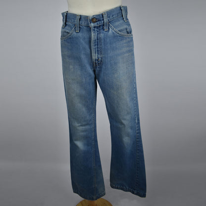 Vintage 70s Levi's Orange Tab Flare Jeans - Bell Bottom Denim