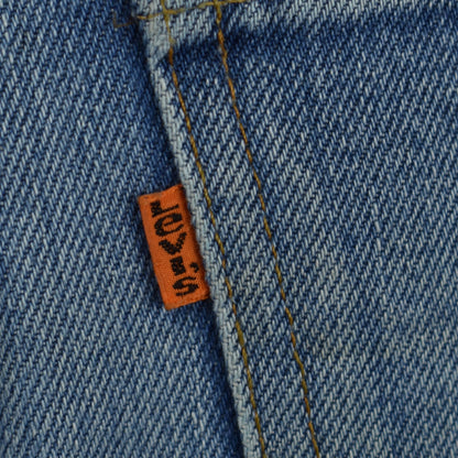 Vintage 70s Levi's Orange Tab Flare Jeans - Bell Bottom Denim