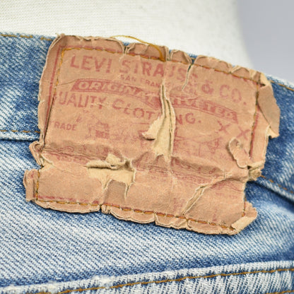 Vintage 501 Levi's Light Wash Made in USA Blue Jeans