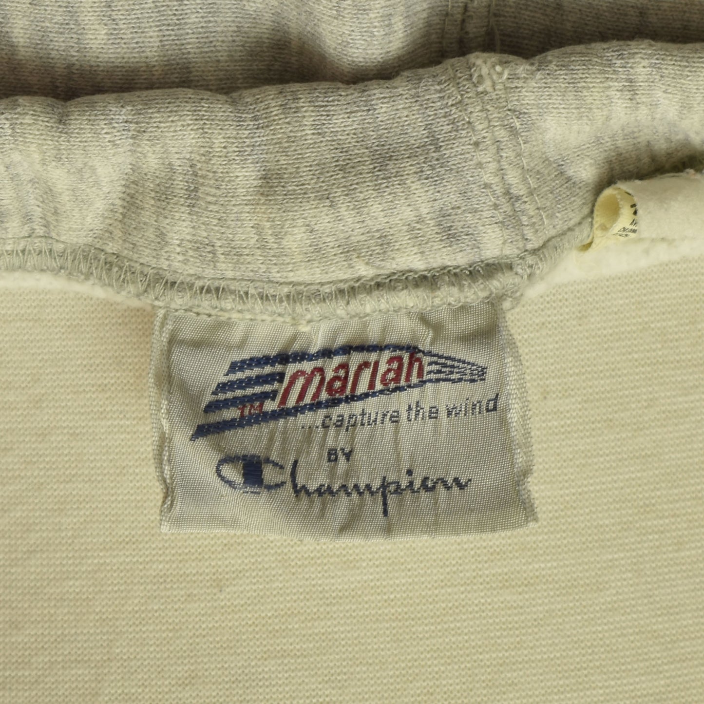 Vintage 80s Mariah Capture the Wind by Champion Light Grey Sweat Pants