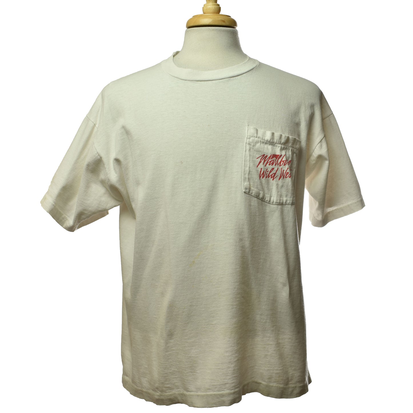Vintage 90's Single Stitch Marlboro Wild West Collection Fruit of the Loom Tee 100% Cotton Made in USA 11202256 - Size XL