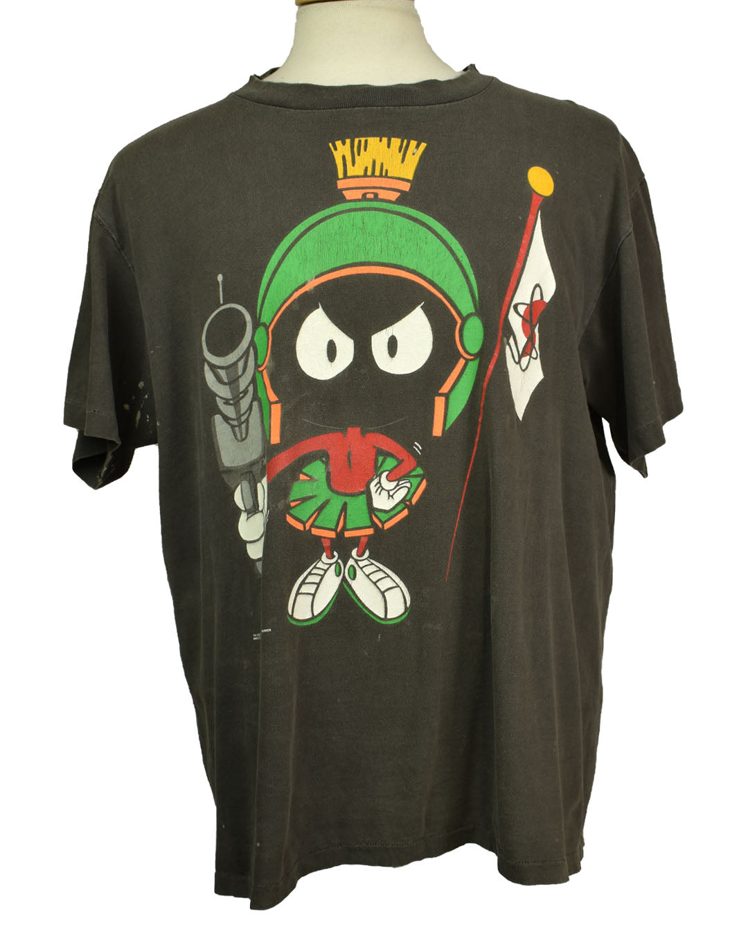 Vintage 90s Marvin the Martian Single Stitch T-shirt Made in USA Size XL