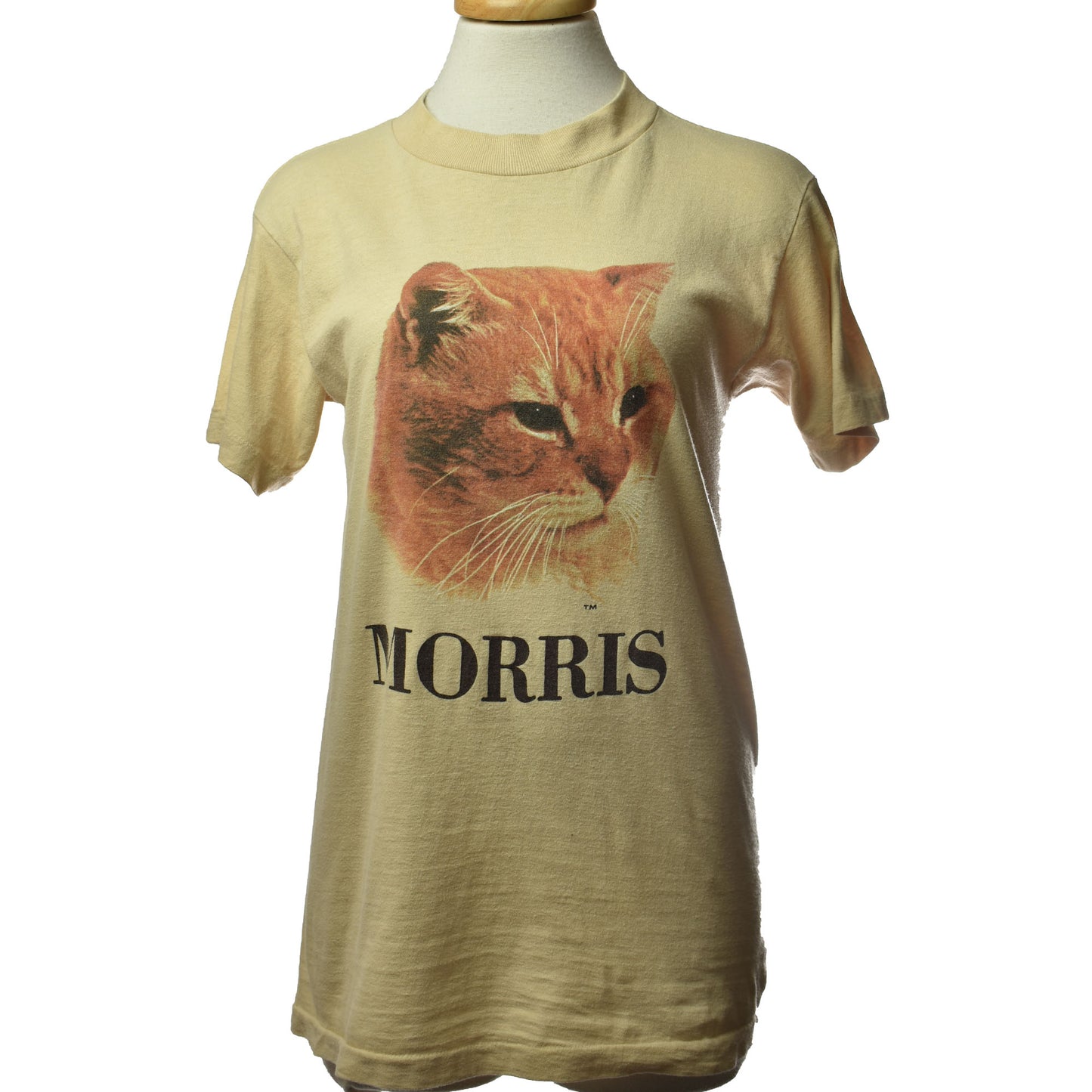 Vintage 90's Single Stitch Morris the Cat Tee 100% Cotton Made in USA
