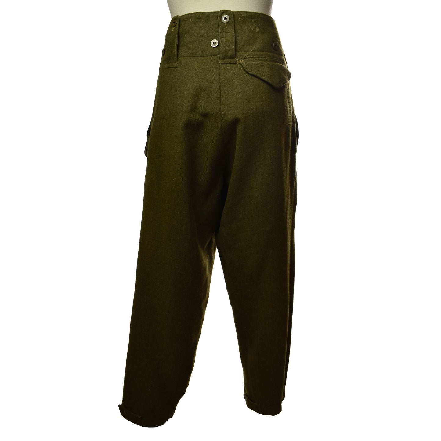 Vintage 1952 Maritime US Army Wool Military Pants