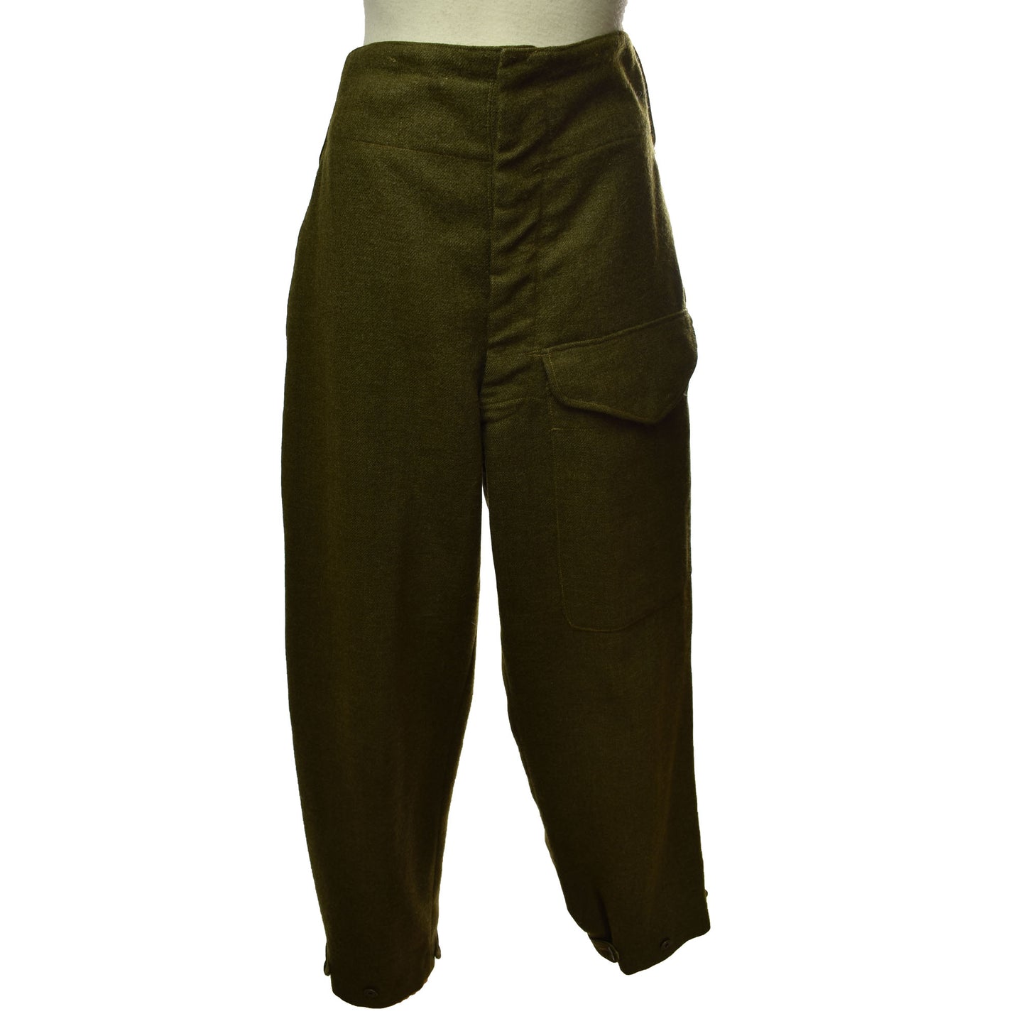 Vintage 1952 Maritime US Army Wool Military Pants