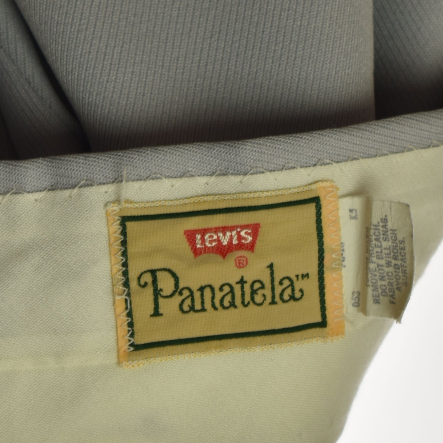 Vintage 70s Leisure Suit by Levi's Panatela - Pearl Snap - Pants Suit Set in Baby Blue