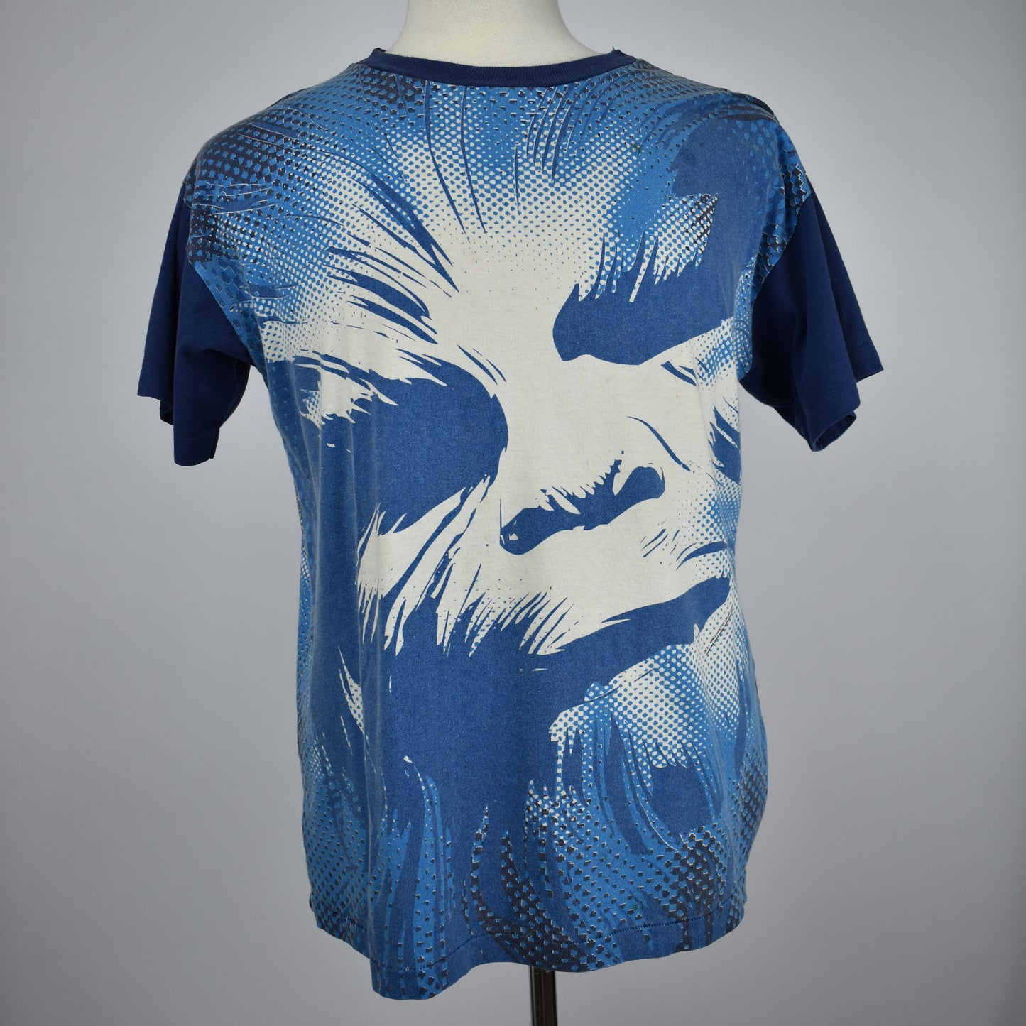 Vintage 90s All Over Print Star Wars Chewbacca I'd Rather Kiss A Wookie Single Stitch T-Shirt