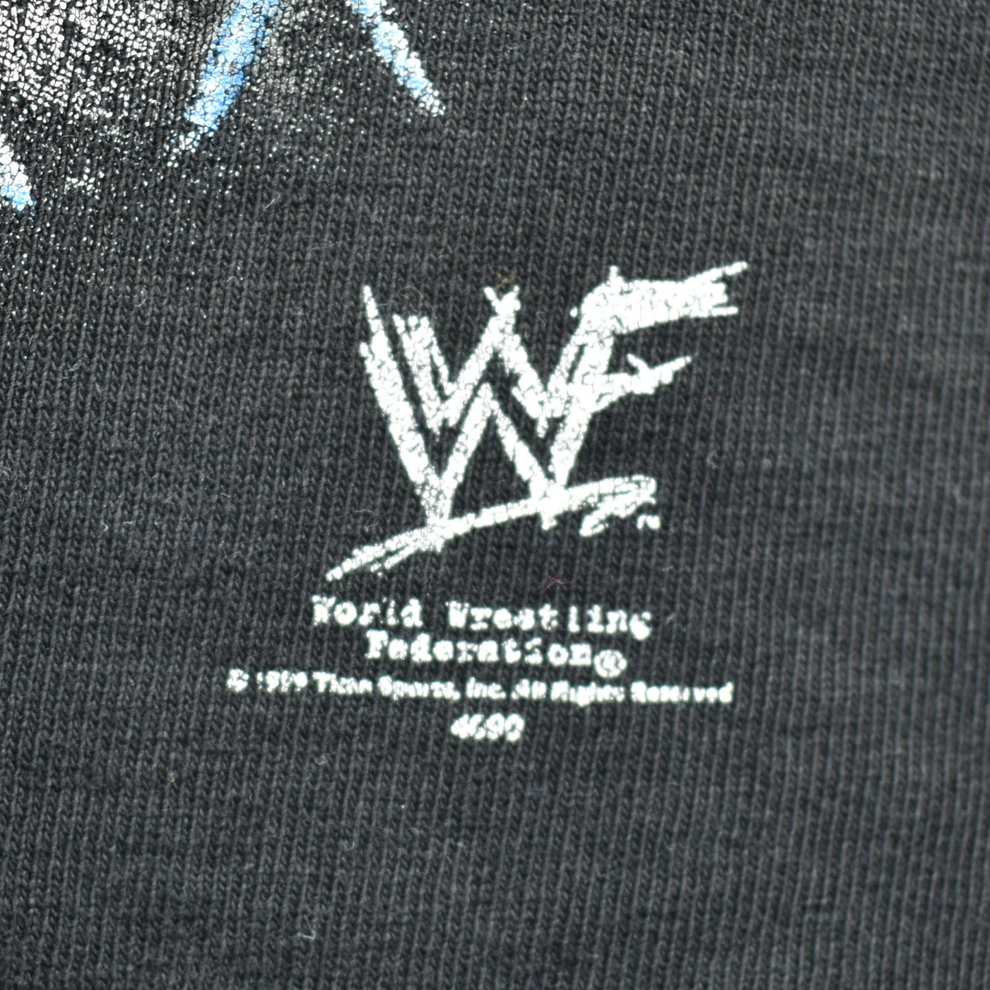 Vintage 1999 The Rock WWE Professional Hardcore Wrestler T-shirt