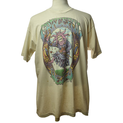 Vintage 1993 Single Stitch Grateful Dead Seasons of the Dead Tour Merch Liquid Blue Tee- Size XL