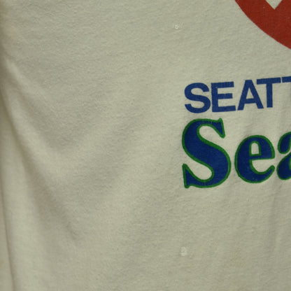 Vintage 80s Raider Busters Seattle Seahawks T-Shirt - Single Stitch