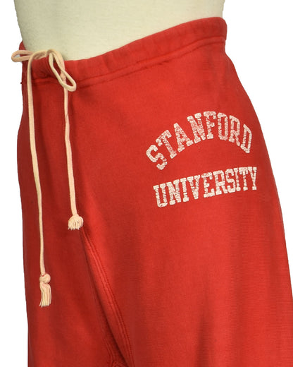 Vintage 80s Champion Stanford University Red Sweat Pants Size XXL