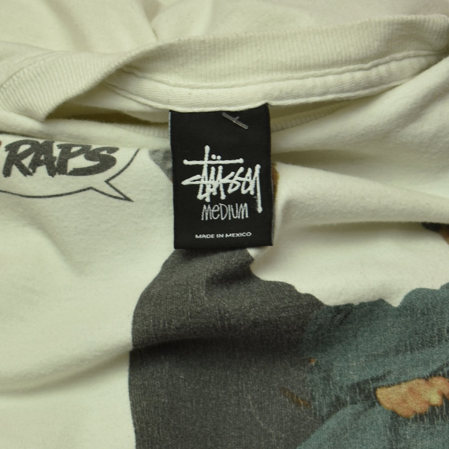 Stussy 2013 Mtv Gang Starr Yo! MTV Raps Rap Tee T-Shirt Size M
