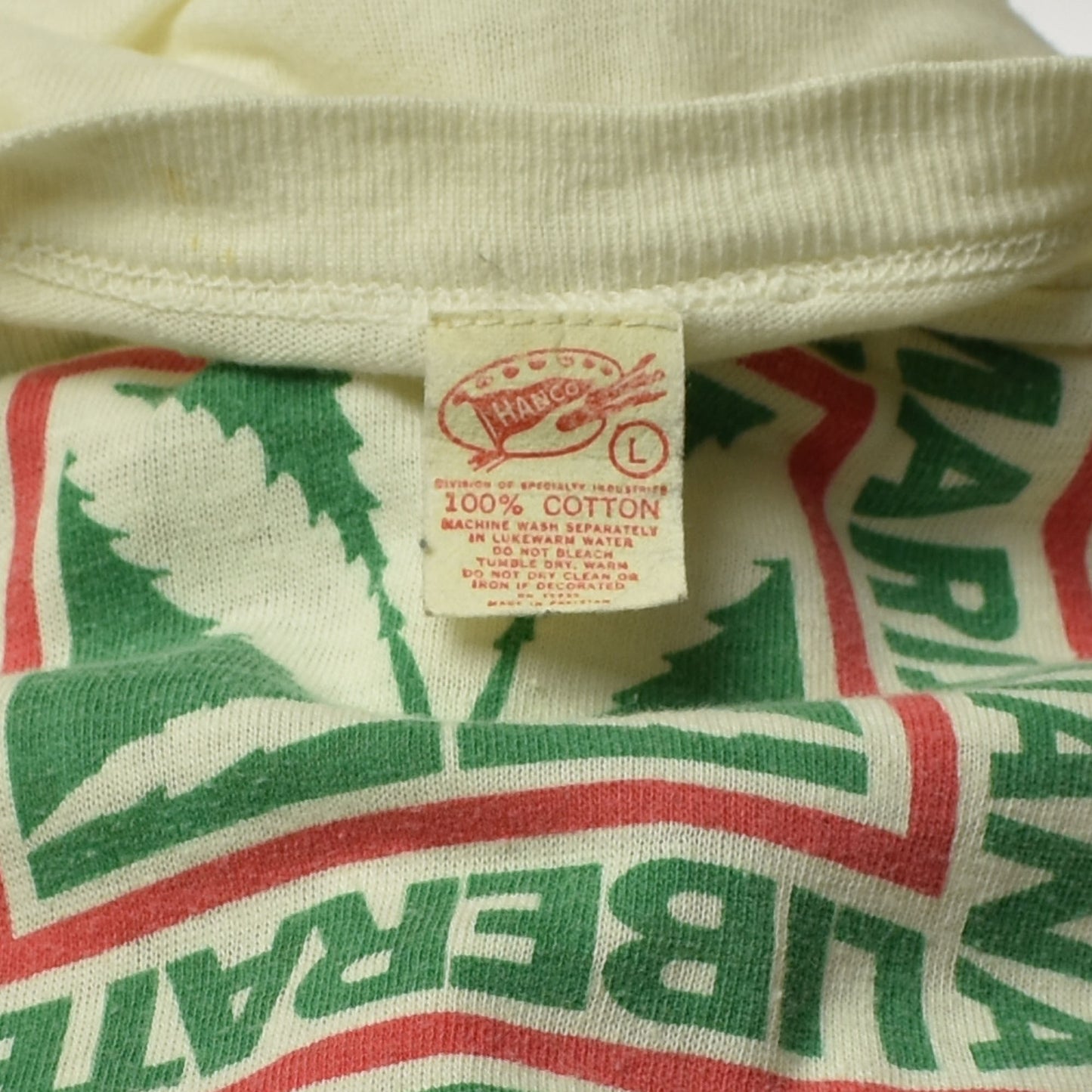 Vintage 70s Single Stitch "Liberate Marjiuana" Hanco Graphic Tee by NORML