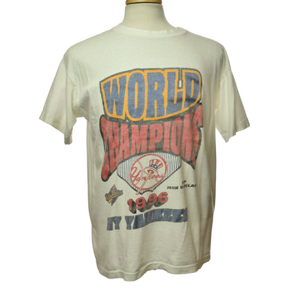 Vintage 1996 World Champion NY Yankees T-shirt Single Stitch Size XL